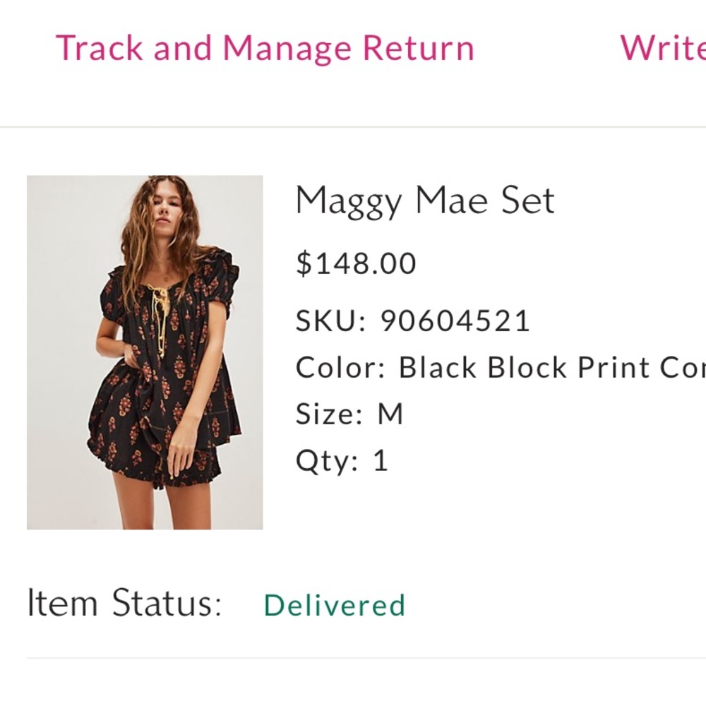 Free People Set Size M - Picture 2 of 4